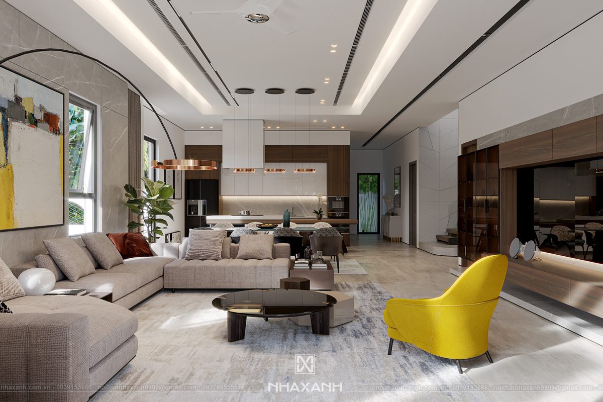 thiết kế nội thất tại Ứng Hoà