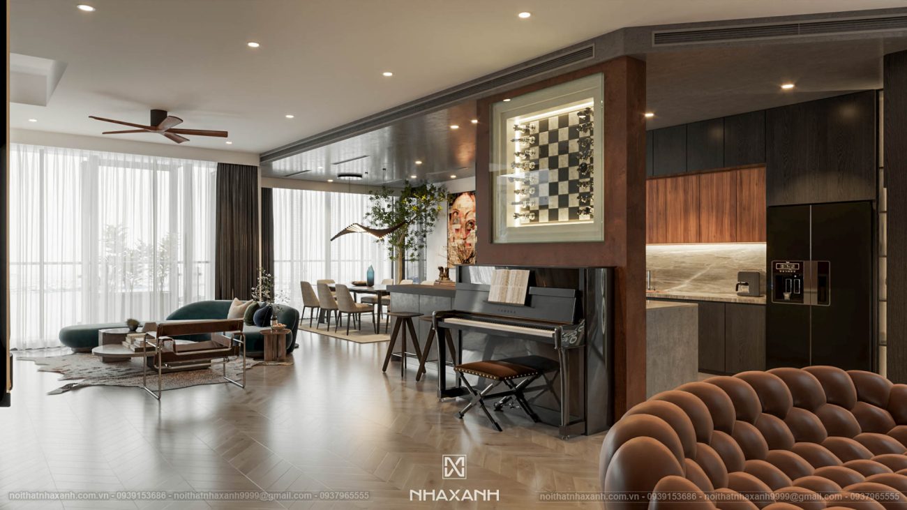 thi công nội thất tại Long Biên
