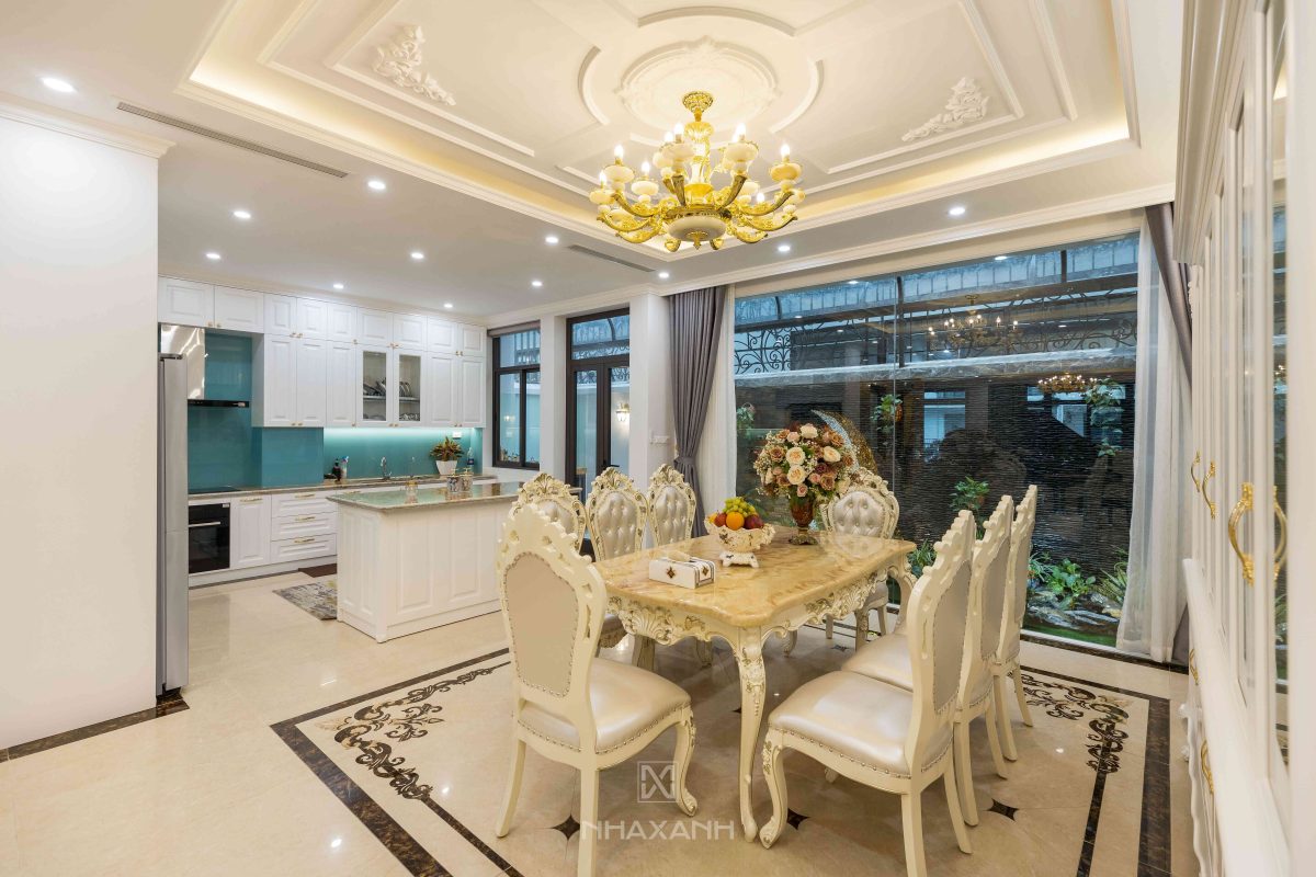 gợi ý phối màu sơn cho người mệnh Kim - Trắng & Vàng