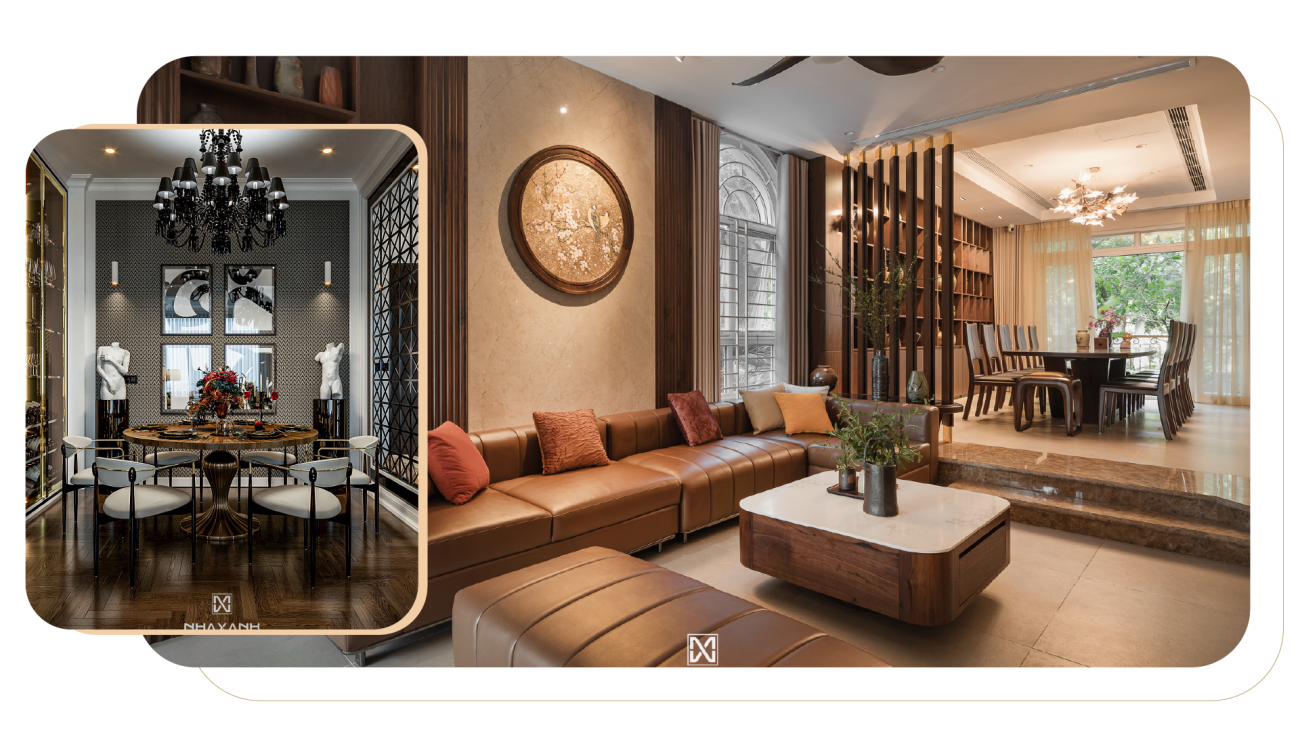 thiết kế nội thất quận Ba Đình phong cách Á Đông