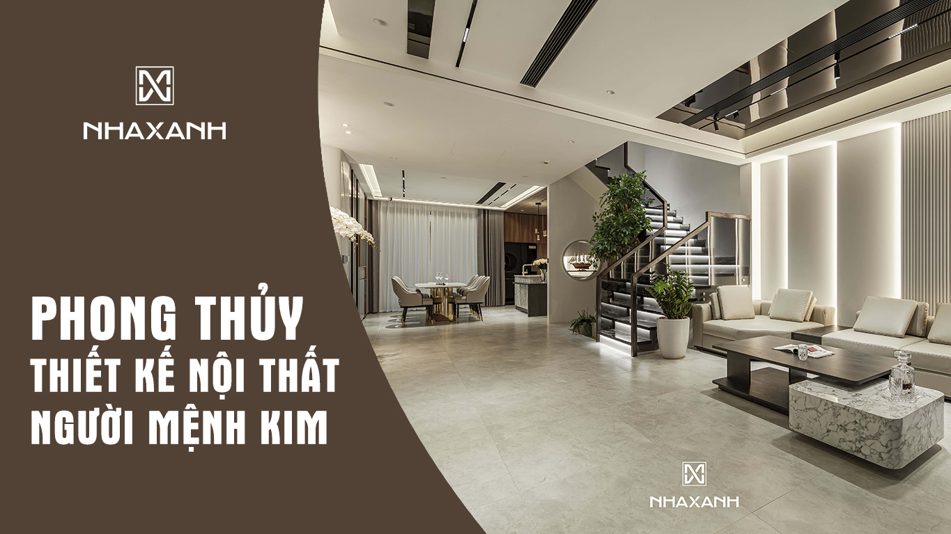 thiết kế nội thất cho người mệnh kim