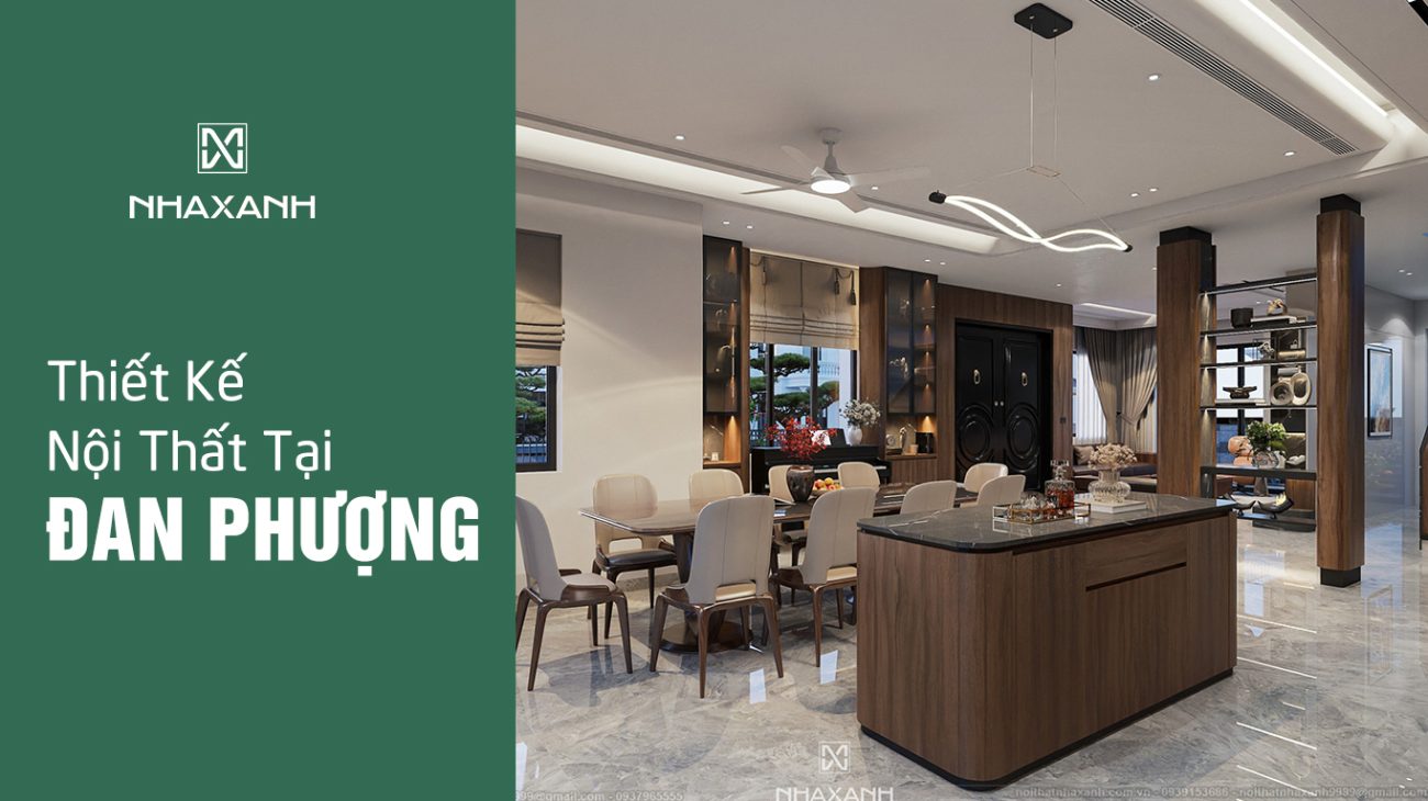 thiết kế nội thất tại đan phượng