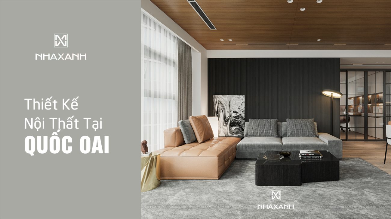 thiết kế nội thất tại quốc oai